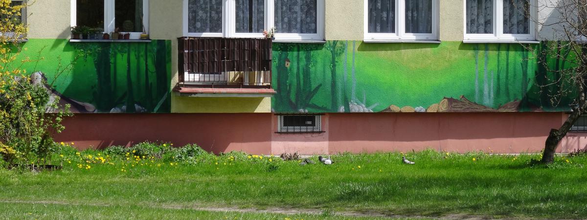 Mural Toruński street art