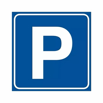 Parking - znak (szablon)